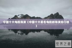 中国十大电视导演（中国十大著名电视剧导演排行榜）