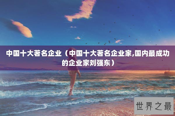 中国十大著名企业（中国十大著名企业家,国内最成功的企业家刘强东）