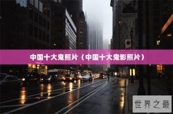 中国十大鬼照片（中国十大鬼影照片）