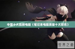 中国十大品牌电脑（笔记本电脑质量十大排名）