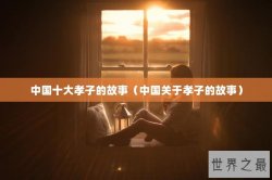 中国十大孝子的故事（中国关于孝子的故事）