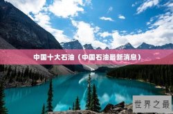 中国十大石油（中国石油最新消息）