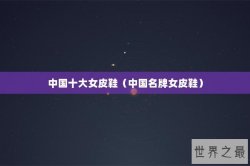 中国十大女皮鞋（中国名牌女皮鞋）
