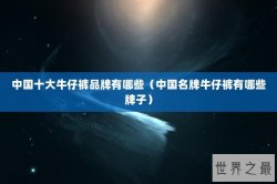 中国十大牛仔裤品牌有哪些（中国名牌牛仔裤有哪些牌子）
