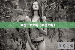中国十大文物（中国文物）