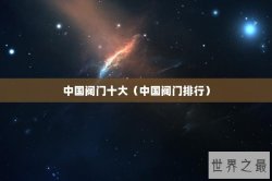 中国阀门十大（中国阀门排行）