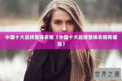 中国十大品牌整体衣柜（中国十大品牌整体衣柜有哪些）