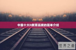 中国十大it教育品牌的简单介绍