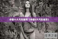 中国十大汽车城市（中国5大汽车城市）