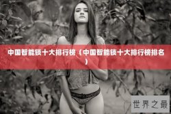 中国智能锁十大排行榜（中国智能锁十大排行榜排名）