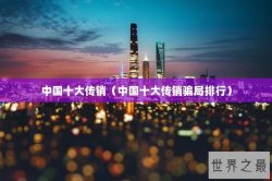 中国十大传销（中国十大传销骗局排行）