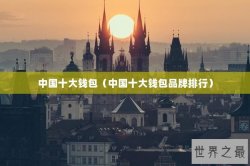 中国十大钱包（中国十大钱包品牌排行）