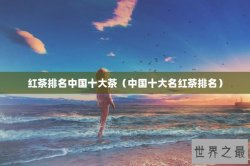 红茶排名中国十大茶（中国十大名红茶排名）