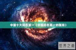 中国十大排名第一（中国排名第一的医院）