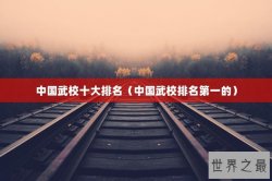 中国武校十大排名（中国武校排名第一的）