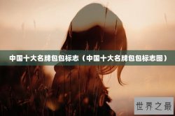 中国十大名牌包包标志（中国十大名牌包包标志图）