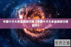 中国十大大米品牌排行榜（中国十大大米品牌排行榜图片）