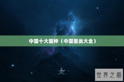 中国十大面种（中国面类大全）
