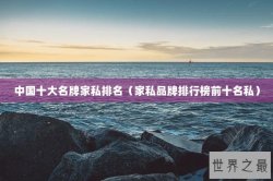 中国十大名牌家私排名（家私品牌排行榜前十名私）