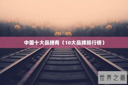 中国十大品牌有（10大品牌排行榜）