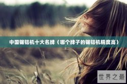 中国锯铝机十大名牌（哪个牌子的锯铝机精度高）