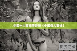 中国十大商标事务所（中国各大商标）