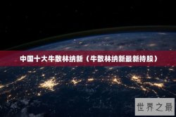 中国十大牛散林纳新（牛散林纳新最新持股）