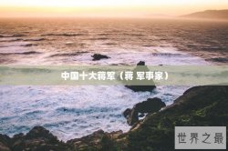 中国十大蒋军（蒋 军事家）