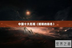 中国十大名姻（婚姻的排名）