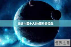 包含中国十大帅t图片的词条