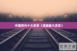 中国现代十大贪宫（清朝最大贪宫）