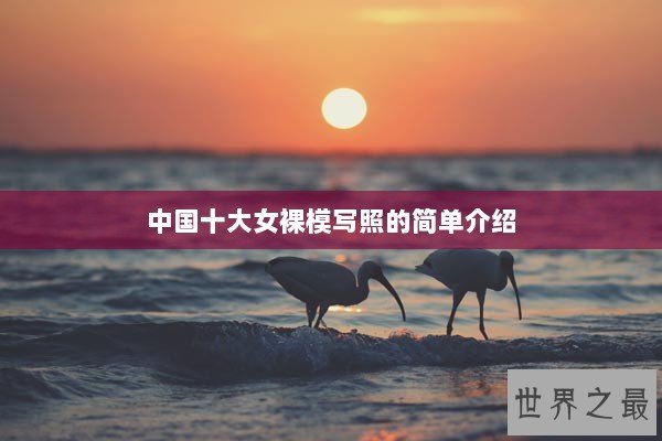中国十大女裸模写照的简单介绍
