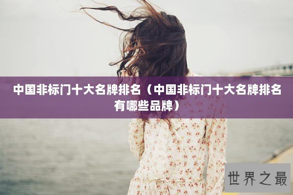 中国非标门十大名牌排名(中国非标门十大名牌排名有哪些品牌) 中国非标门十大名牌排名(中国非标门十大名牌排名有哪些品牌)