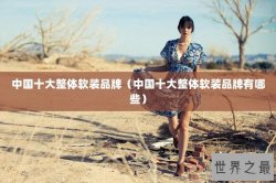 中国十大整体软装品牌（中国十大整体软装品牌有哪些）