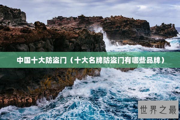 中国十大防盗门（十大名牌防盗门有哪些品牌）