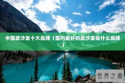 中国皮沙发十大品牌（国内最好的皮沙发是什么品牌）