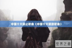 中国十大禁止歌曲（中国十大禁放歌曲）
