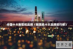 中国十大制氧机品牌（制氧机十大品牌排行榜）