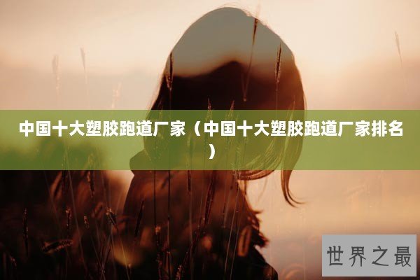 中国十大塑胶跑道厂家（中国十大塑胶跑道厂家排名）