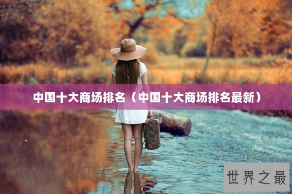 中国十大商场排名（中国十大商场排名最新）
