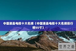 中国液晶电视十大名牌（中国液晶电视十大名牌排行榜55寸）