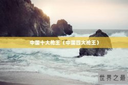 中国十大枪王（中国四大枪王）