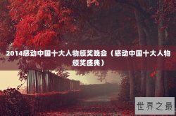 2014感动中国十大人物颁奖晚会（感动中国十大人物颁奖盛典）
