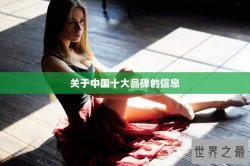 关于中国十大品碑的信息