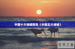 中国十大堵城排名（中国五大堵城）