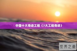 中国十大奇迹工程（7大工程奇迹）