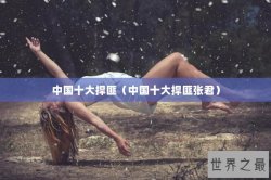 中国十大捍匪（中国十大捍匪张君）