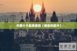 中国十大最美梯田（梯田的图片）