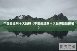 中国美缝剂十大品牌（中国美缝剂十大品牌最新排名）