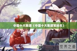 中国十大集团（中国十大集团军排名）